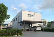 MODERNES DOPPELHAUS in bevorzugter SIEDLUNGSLAGE - MUSTERHAUS VORHANDEN