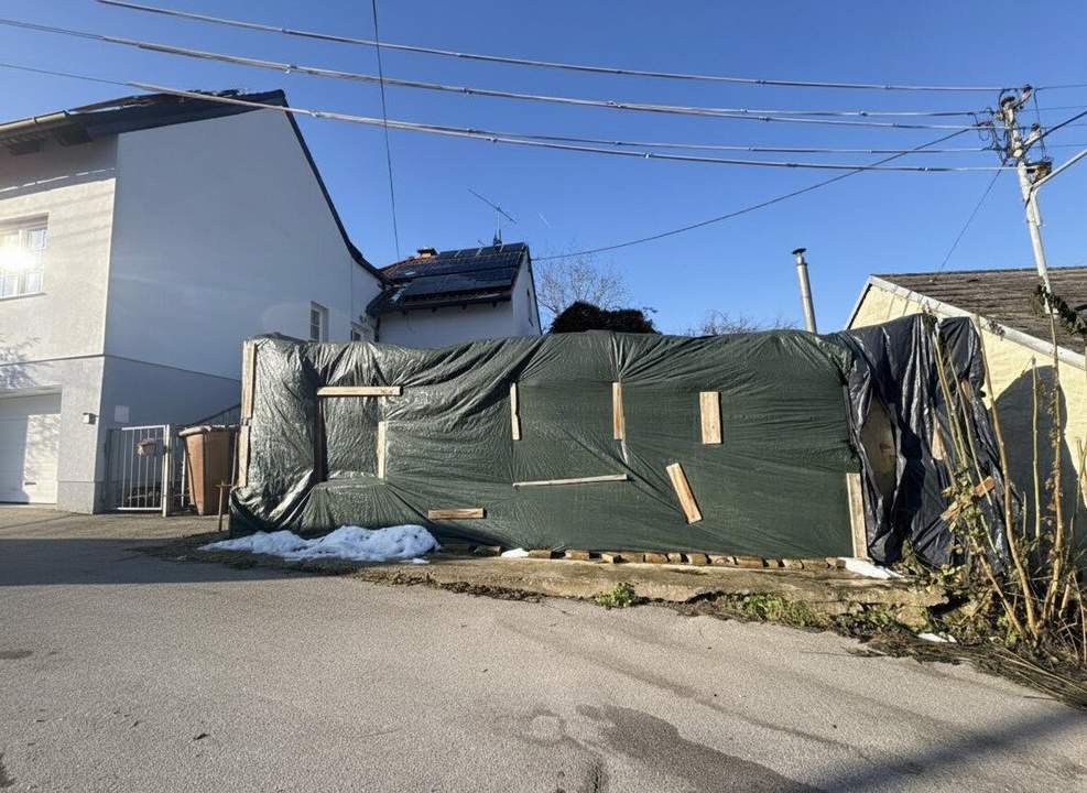 NEUER PREIS!!! Baugrundstück mit Baubewilligung – idealer Rückzugsort im Herzen von Schleinbach