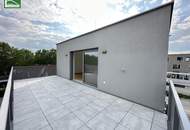 Gotthelf Living - Klimatisierte Erstbezugs-Dachgeschosswohnung nahe U2 Aspernstraße mit großer Terrasse und Schrankraum - PROVISIONSFREI! Lift bis in die Wohnung - JETZT ANFRAGEN