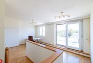 Wohnen auf zwei Ebenen | großzügige Maisonette mit zwei Freiflächen in Schwechat