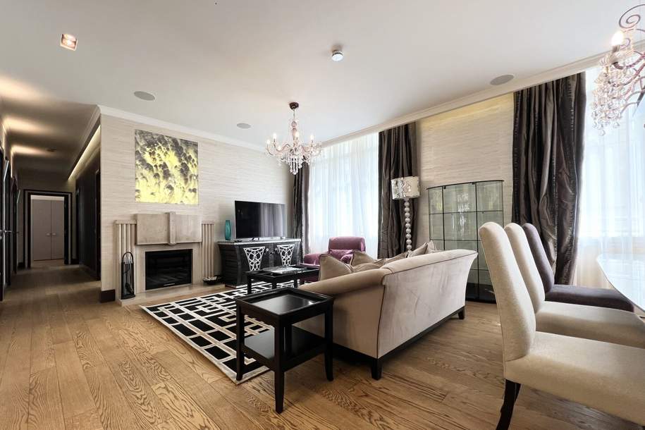 High-Class Living im Herzen Wiens – Exklusive, vollmöblierte Wohnung in renommiertem Haus am Hohen Markt, Wohnung-kauf, 2.200.000,€, 1010 Wien 1., Innere Stadt
