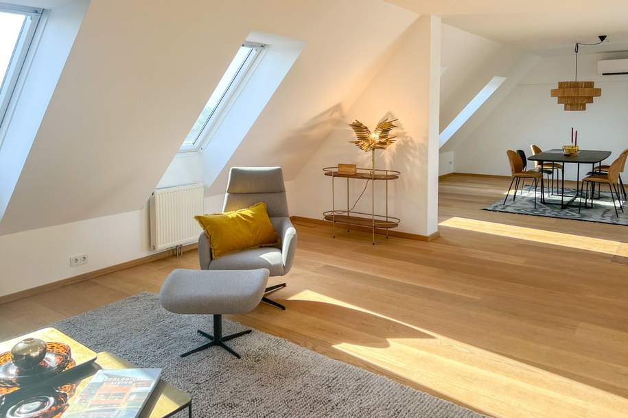 Exquisite Dachgeschosswohnung mit Terrasse und Rundumblick in Alt-Penzing, Wohnung-kauf, 999.000,€, 1140 Wien 14., Penzing