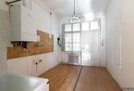 Sanierungsbedürftige Altbauwohnung | Südwestseitig ausgerichtet | Nähe Matzleinsdorfer Platz (S-Bahn-Station und künftig U2-Station)