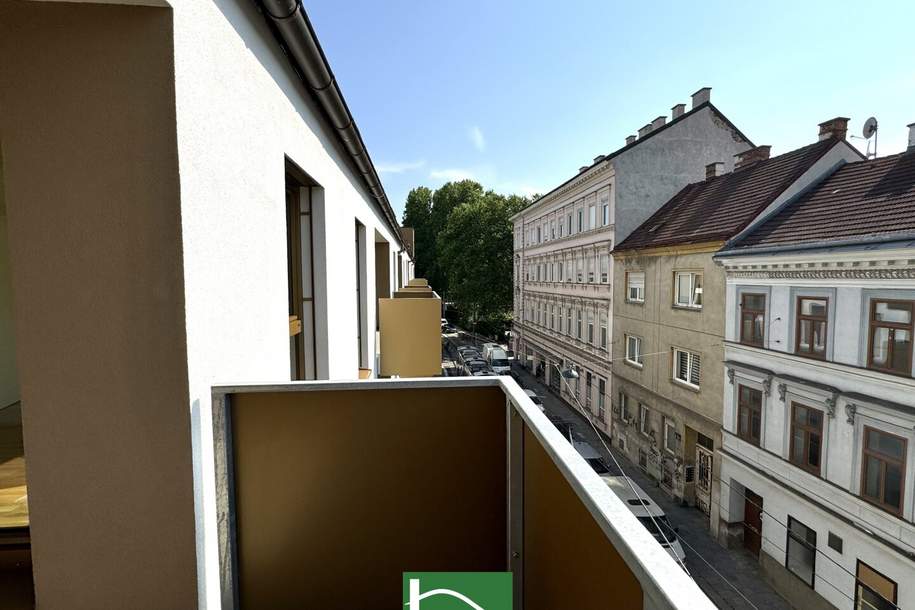 Perfekt geschnitten - Erstbezug in der Taubergasse - Großzügiger Balkon. - WOHNTRAUM, Wohnung-miete, 899,47,€, 1170 Wien 17., Hernals