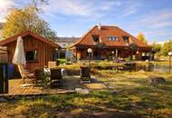 Wohnen am Stausee – Exklusive Villa mit Naturbadeteich