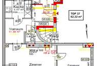 Zuhause über den Dächern - Traumhafte 2-Zimmer-Wohnung mit perfektem Schnitt!