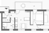 GRAZ: 55m² Wfl + 13m² Freifläche : Kleines BAUHERRENMODELL in St.Leonhard 1.OG - Provisionsfrei - Klimaaktiv SILBER