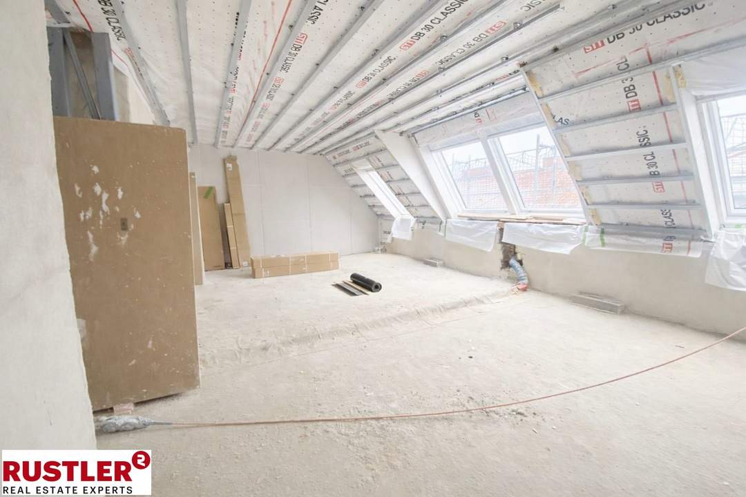 Moderne 4-Zimmer-Dachgeschossmaisonette mit Galerie und Terrassen in beliebter City-Lage!