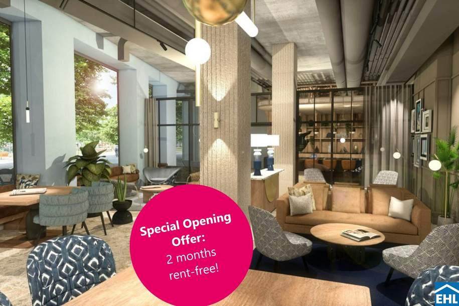 Special Opening Offer: 2 Monate mietzinsfrei!, Wohnung-miete, 2.943,95,€, 1200 Wien 20., Brigittenau