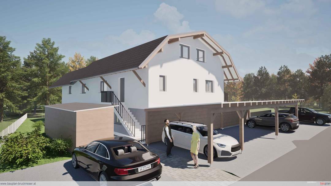 Bauvorhaben: Hochwertige Reihenhäuser mit Carport in bester Lage!