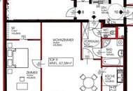 Staudgasse!!! Großzügige 2-Zimmer Wohnung mit Top-Grundriss
