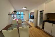 WEITBLICK garantiert: Modern möblierte 2-Zimmer-Wohnung mit Klima im One-Tower mit Pool und vielen Extras im Haus!