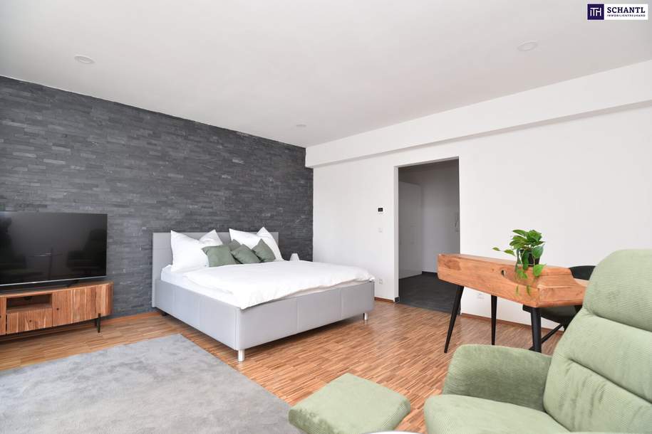 Entzückende, moderne, vollmöblierte Garconniere mit 40m² - 3D-Rundgang vorhanden!, Wohnung-miete, 748,00,€, 8151 Graz-Umgebung