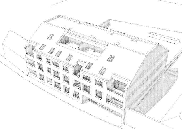 Bewilligtes Neubauprojekt mit 12 Wohnungen, Nähe Kirchenplatz