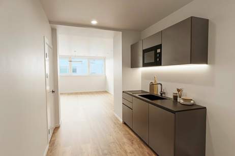 Modernes Single Apartment mit Terrasse - Erstbezug, Wohnung-miete, 849,99,€, 1100 Wien 10., Favoriten