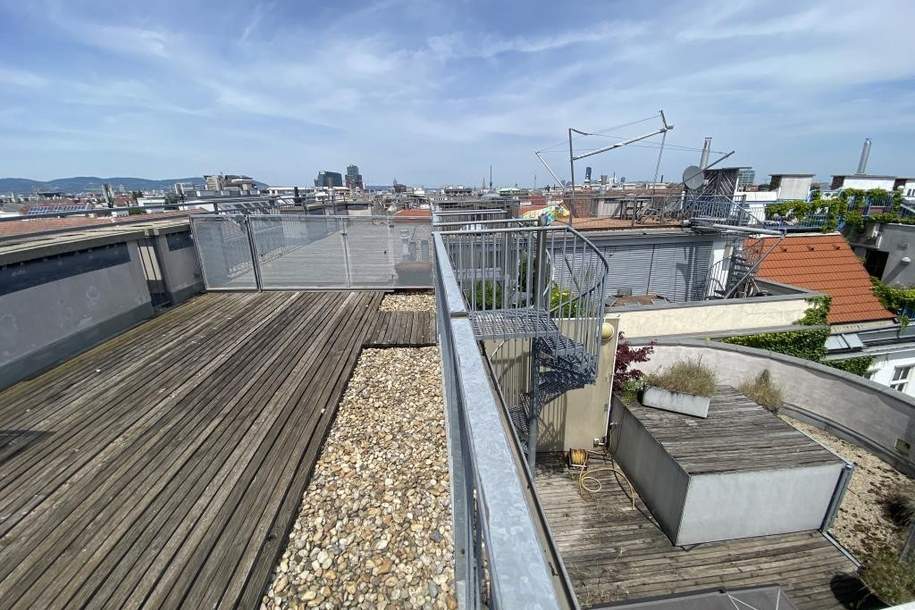 Dachgeschosswohnung in Top Lage mit 3 Terrassen, Wohnung-kauf, 890.000,€, 1030 Wien 3., Landstraße