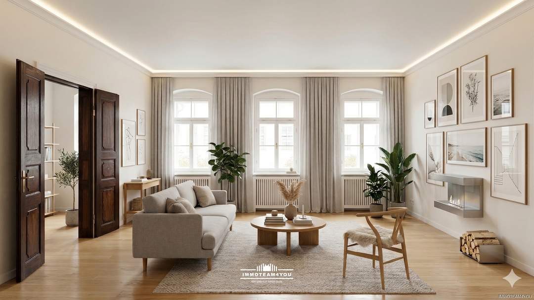 Wohnen im Zentrum mit Altbau-Charme. Raus aus der Masse.