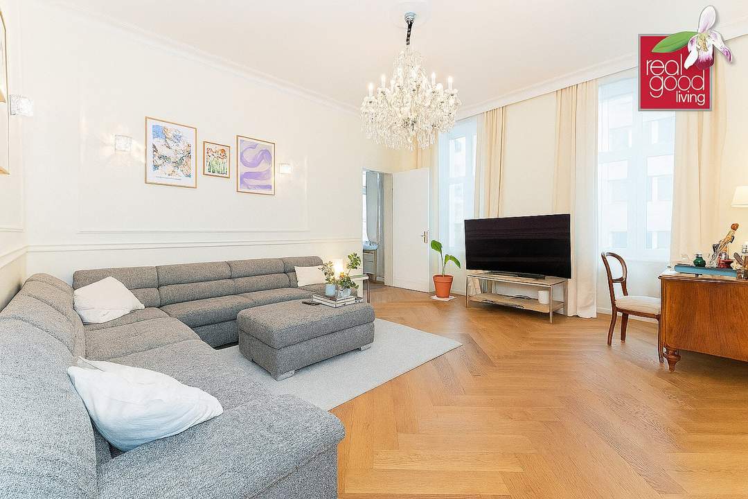 Wien Mitte: 4-Zimmer-Altbau | Luxussanierung | Balkon genehmigt | Nähe U3/U4 & Innenstadt