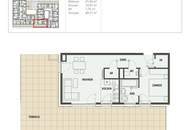 EDI N° 7 - Wunderschöne Zweizimmer Wohnung mit rießiger Terrasse zum wohlfühlen