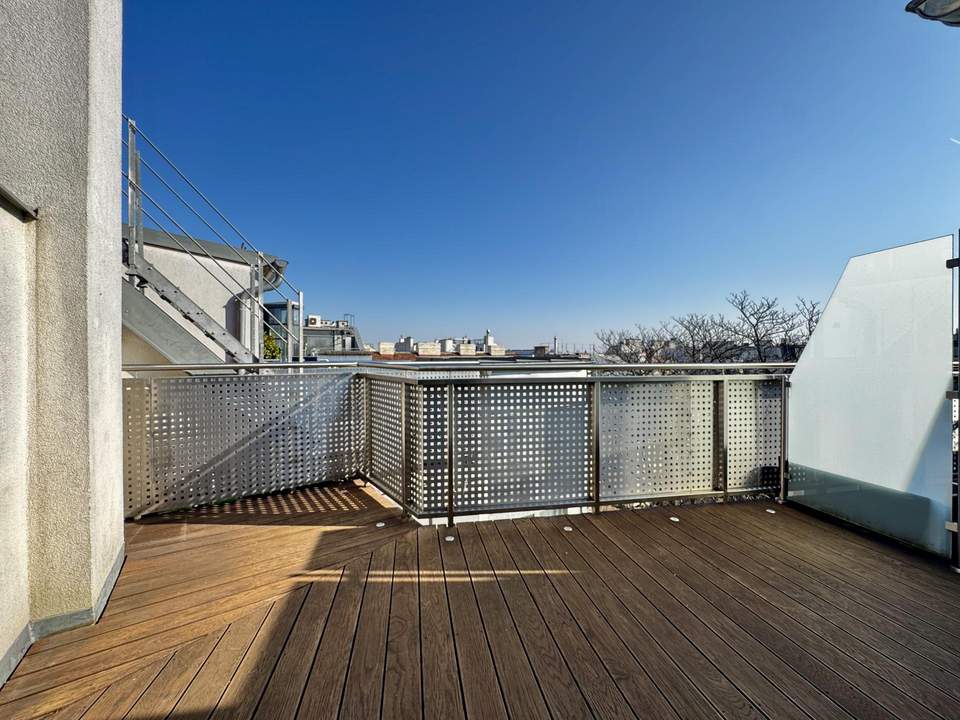 City, Sonne & Dachterrasse