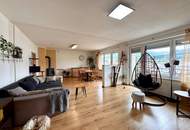 Helle 6-Zimmer-Wohnung mit 2 Balkonen, 2 Bädern und Kamin