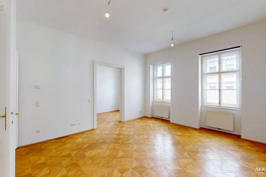 Helle 2-Zimmer-Altbauwohnung (Besichtigung am 14.05.26 von 16:00 - 16:45), Wohnung-miete, 1.466,61,€, 1090 Wien 9., Alsergrund