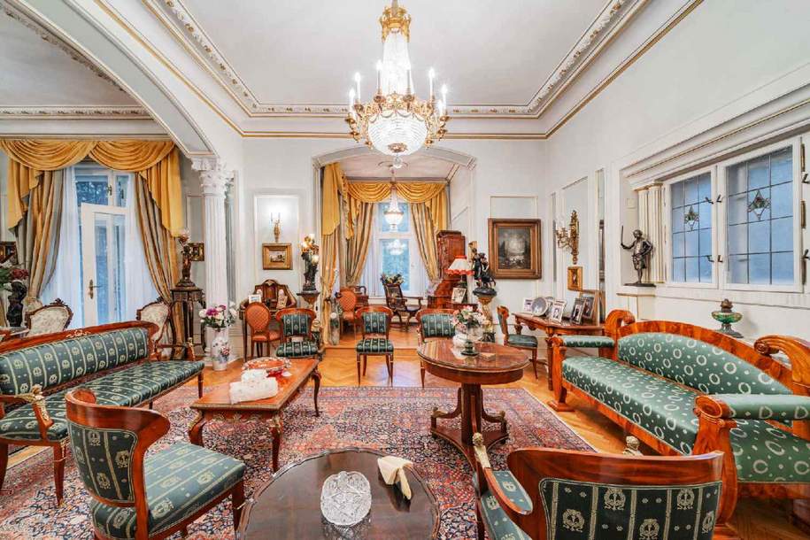 Kaiserliches Anwesen mit zeitlosem Charme und exklusivem Wohnkomfort, Haus-kauf, 8.000.000,€, 1190 Wien 19., Döbling