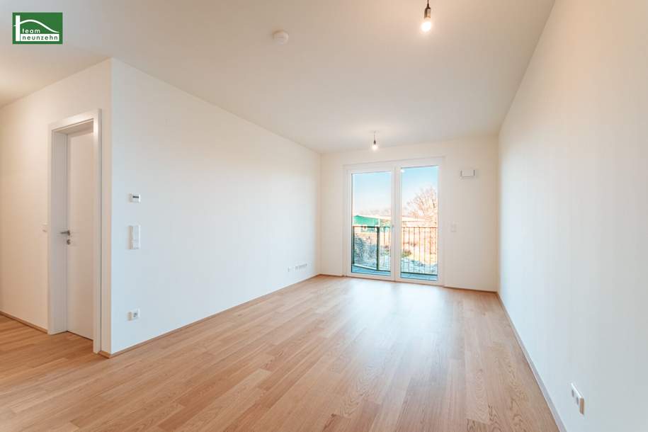 Grünblick in begehrter Ruhelage - Provisionsfreier Erstbezug im begehrten "Hirschfeld - naturnah wohnen", Wohnung-kauf, 259.000,€, 1210 Wien 22., Donaustadt