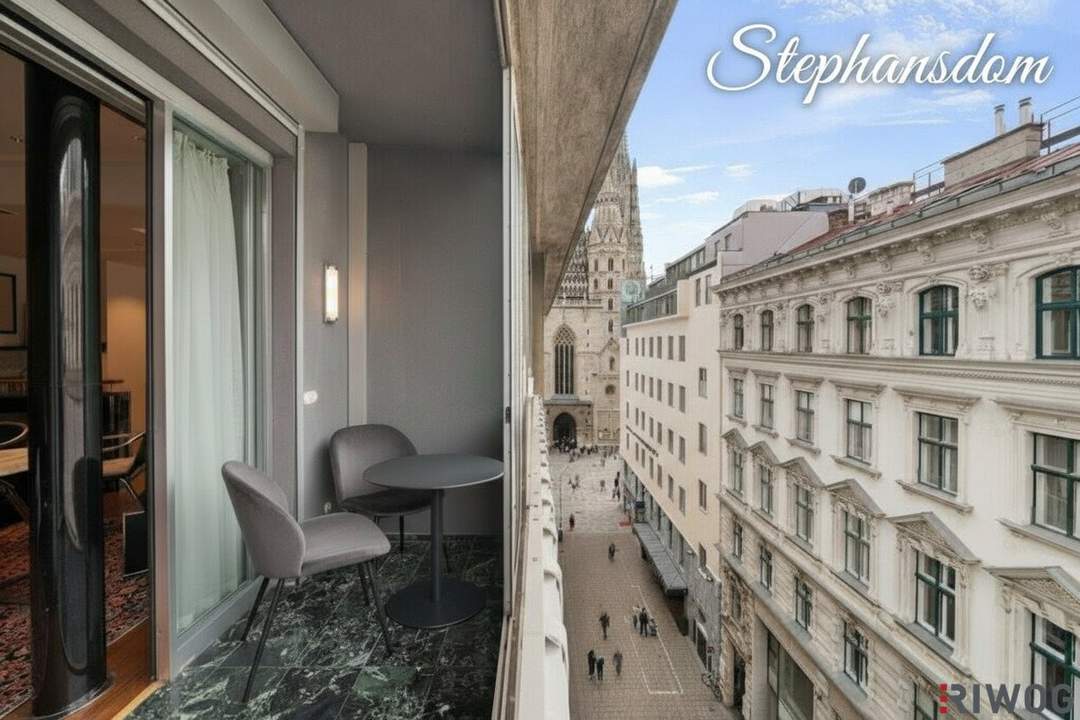 **Luxus Wohnung im 6.Stock quasi gegenüber dem Stepahnsdom**
