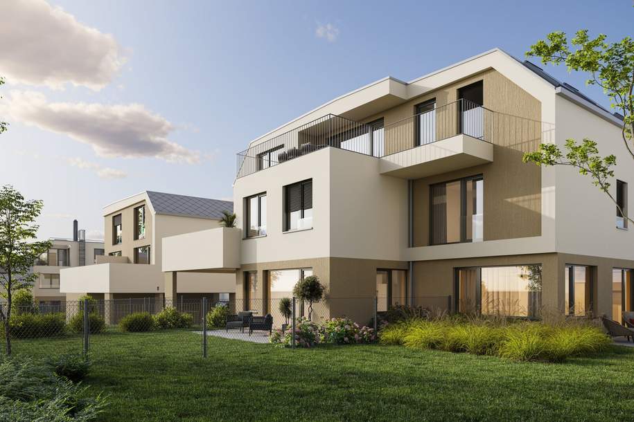 Aufleben in den Weinbergen | Exklusive Erstbezugswohnungen in der Thermenregion, Wohnung-kauf, 450.000,€, 2540 Baden