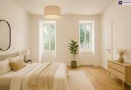 ++ Wohnen in Augartennähe ++ Erstklassig sanierte Altbauwohnung in ruhiger Seitenstraße in unmittelbarer Nähe zur U-Bahnstation Taborstraße + 2,5 Zimmer