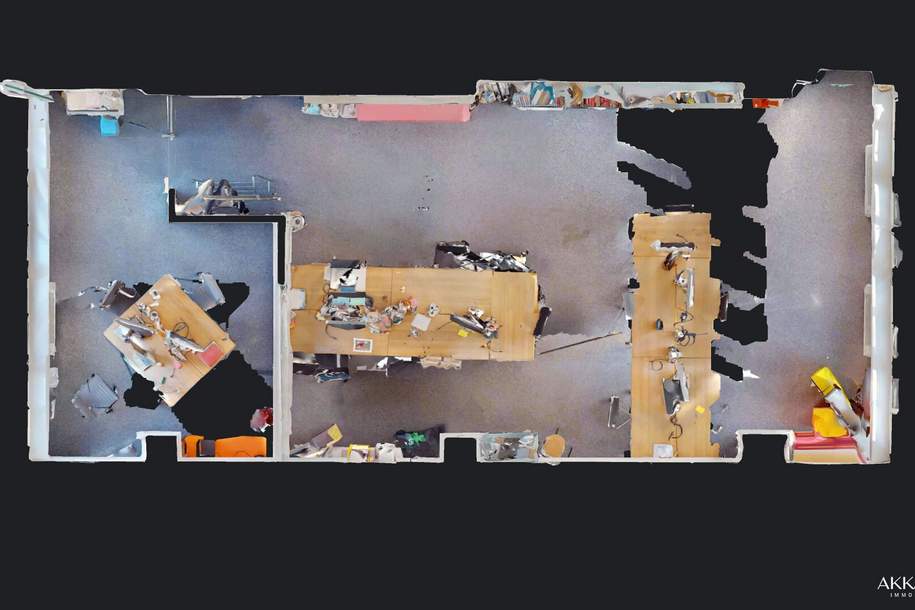 Ihr Arbeitsplatz im Zentrum: Helle Büroflächen mit Entwicklungspotenzial _ Erweiterbar, Gewerbeobjekt-miete, 2.069,80,€, 1050 Wien 5., Margareten