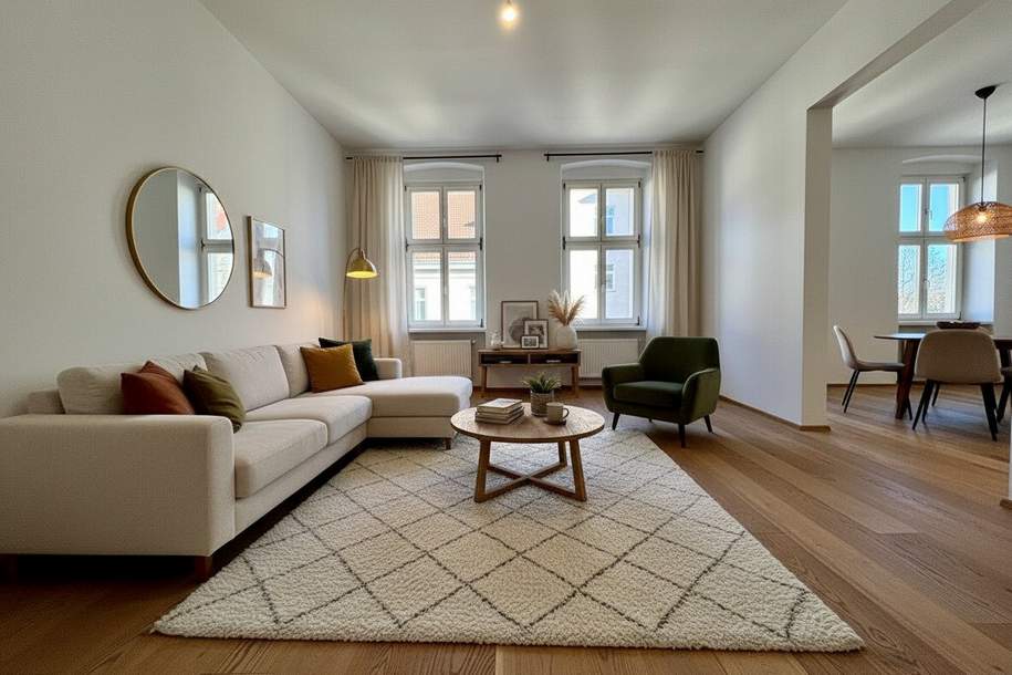 Unter € 300.000! Sanierte und helle 2-Zimmer Altbauwohnung! Einziehen und Wohlfühlen! 1160!, Wohnung-kauf, 299.000,€, 1160 Wien 16., Ottakring