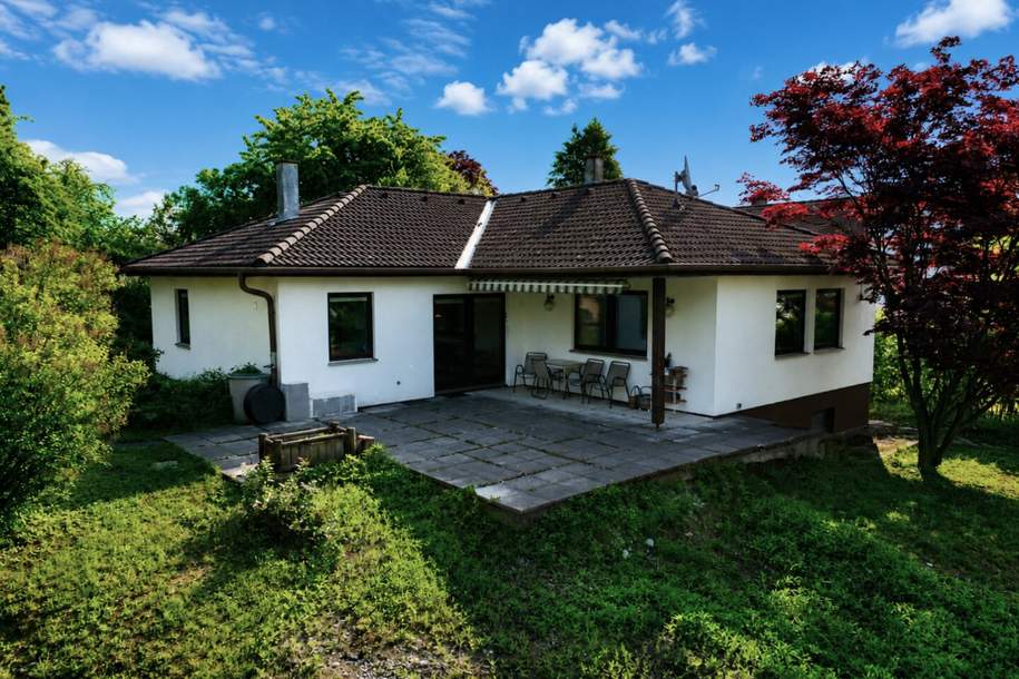 Bungalow auf großzügigem Grundstück in Toplage in Wieselburg, Haus-kauf, 429.000,€, 3250 Scheibbs