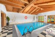 Eindrucksvolles Panorama. Privater Pool. Besonderes Wohnen. Alpines Landhaus mit besonderem Esprit