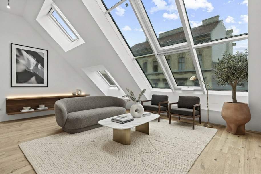 WOHNEN auf drei Ebenen ++ mit ZWEI TERRASSEN, Wohnung-kauf, 1.699.000,€, 1070 Wien 7., Neubau