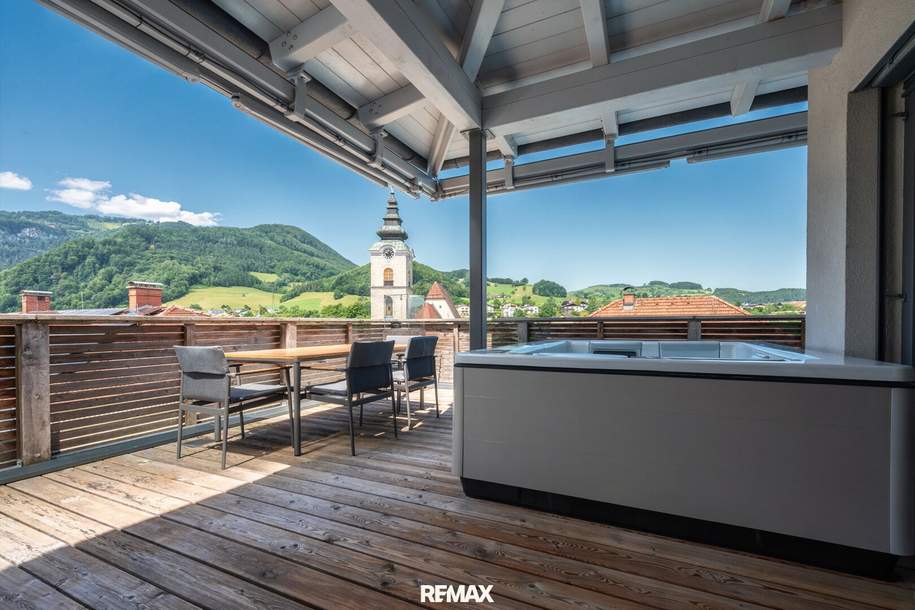 Luxuriöses Penthouse mit traumhafter Dachterrasse & einzigartigem Panoramablick in Ternberg, Wohnung-kauf, 525.000,€, 4452 Steyr-Land