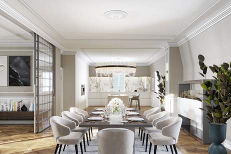 Private Garden Estate - Luxury Residence with 490sqm Garden &amp; Pool - PALAIS PICK, Wohnung-kauf, 1190 Wien 19., Döbling