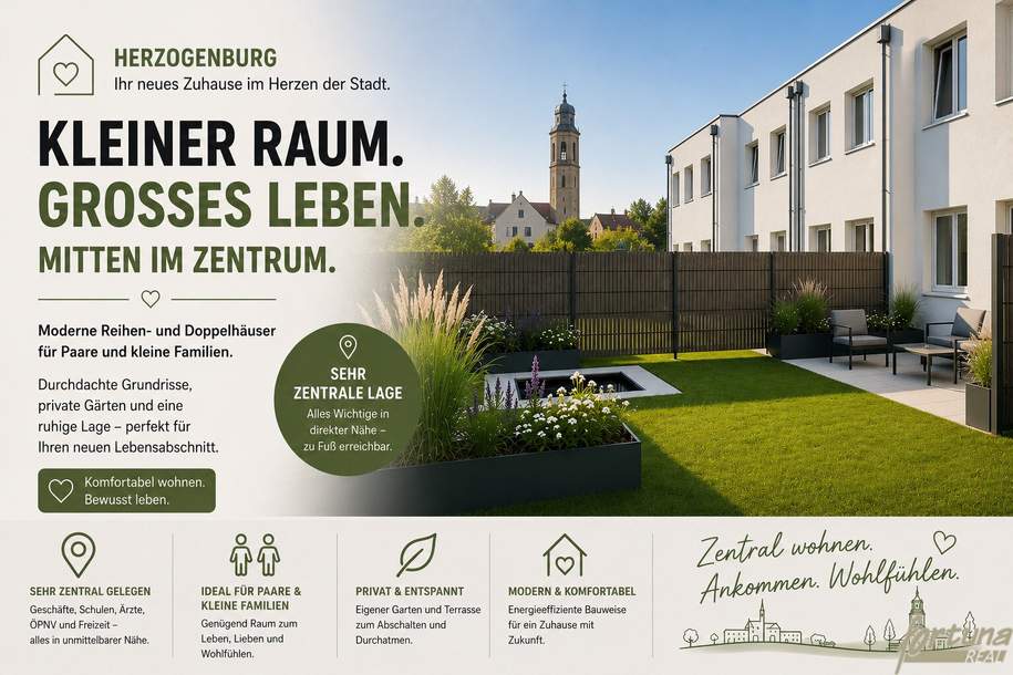NEUBAU Reihen- und Doppelhäuser in 3130 Herzogenburg ** Fertigstellung im JUNI 26**, Haus-kauf, 310.000,€, 3100 Sankt Pölten(Stadt)