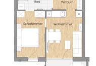 / BALKON / 2 ZIMMER / BEZIEHBAR AB 1.06.2025