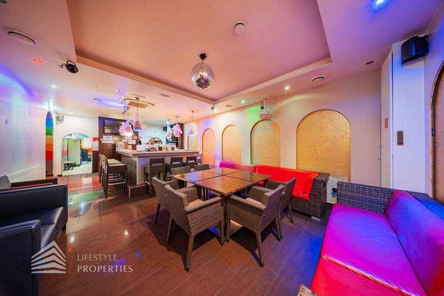 Einladende Bar mit Sauna in Toplage, Gewerbeobjekt-miete, 3.484,12,€, 1080 Wien 8., Josefstadt