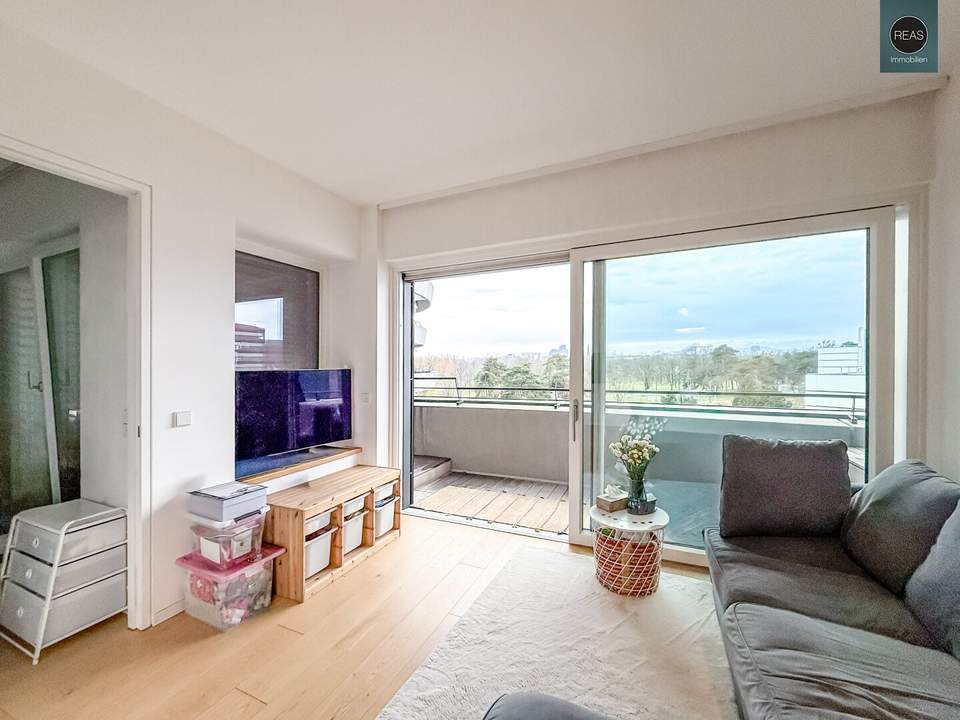 Provisionsfrei: Design Apartment mit Terrasse - RONDO Haus beim Prater!