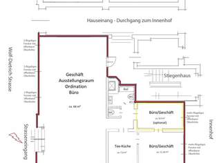 Physio, Atelier, Praxis, Büro in Stadt Salzburg, ALTSTADTZENTRUM SALZBURG, Andräviertel, 0 €, Immobilien-Gewerbeobjekte in 5020 Salzburg