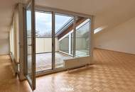Charmante Dachgeschosswohnung mit Terrasse und Tiefgaragenplatz im Zentrum von Leonding