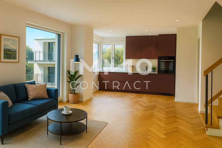 Exklusive Doppelhaushälfte in attraktiver Lage - Modern, elegant, stilvoll - Hochwertige Ausstattung, Haus-kauf, 1.100.000,€, 2380 Mödling