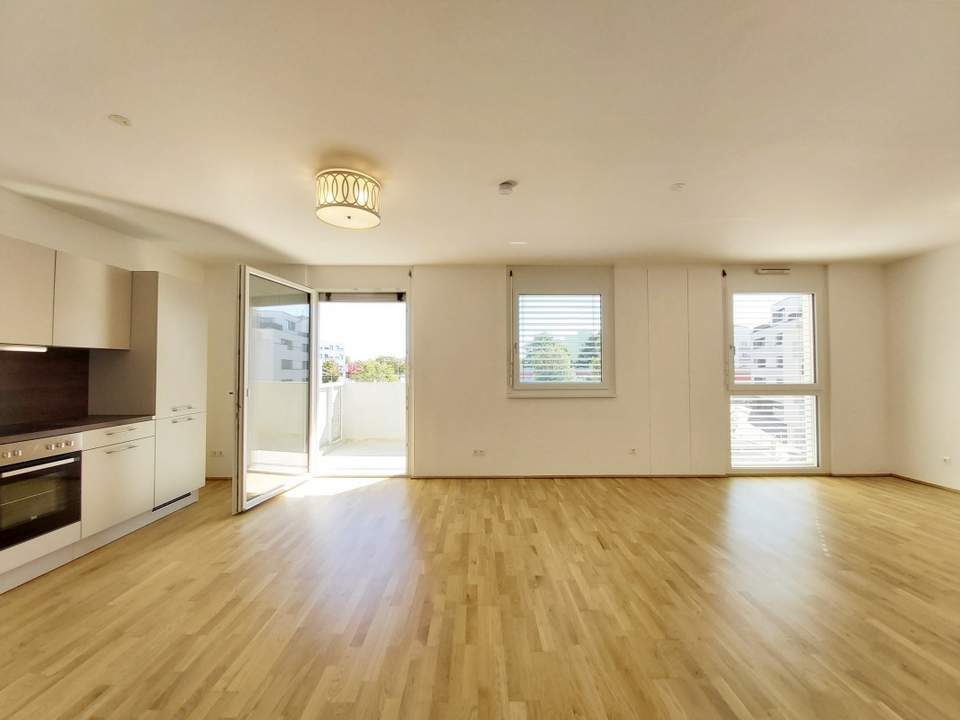 Q11 Leben in Simmering - Schöne Einraumwohnung mit Balkon und Deckenkühlung!