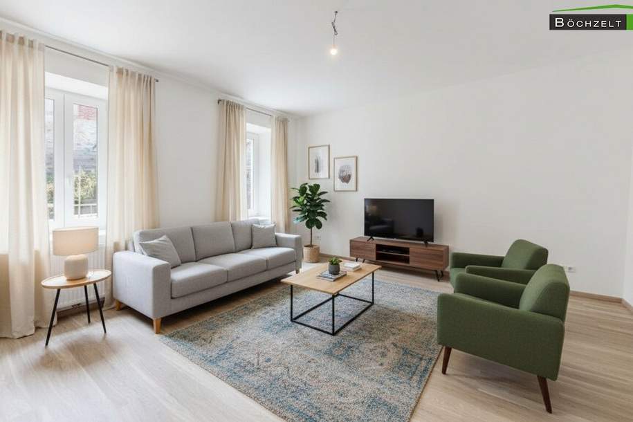 NEUSANIERTE Mietwohnung mit ca. 68,81 m² ++ in unmittelbarer Nähe zum Hauptplatz ++, Wohnung-miete, 699,32,€, 8720 Murtal