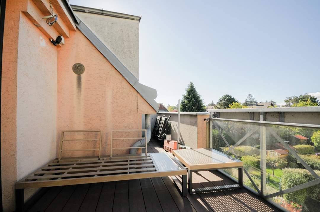 SONNIGE 3-ZIMMER-MAISONETTE MIT TERRASSE UND GEMEINSCHAFTSGARTEN IN HETZENDORF