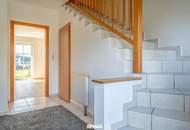Vermietete Maisonette-Wohnung mit Terrasse, Eigengarten und Carport