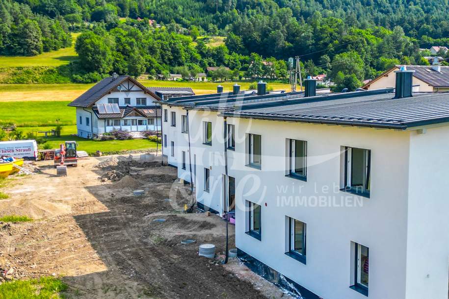 Neubau Reihenhaus 10 km von Klagenfurt entfernt, Haus-kauf, 399.000,€, 9371 Sankt Veit an der Glan